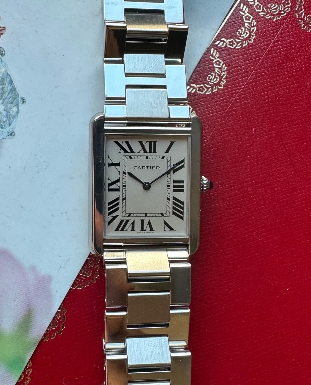 Cartier Tank Solo Stainless Steel Quartz W5200014
