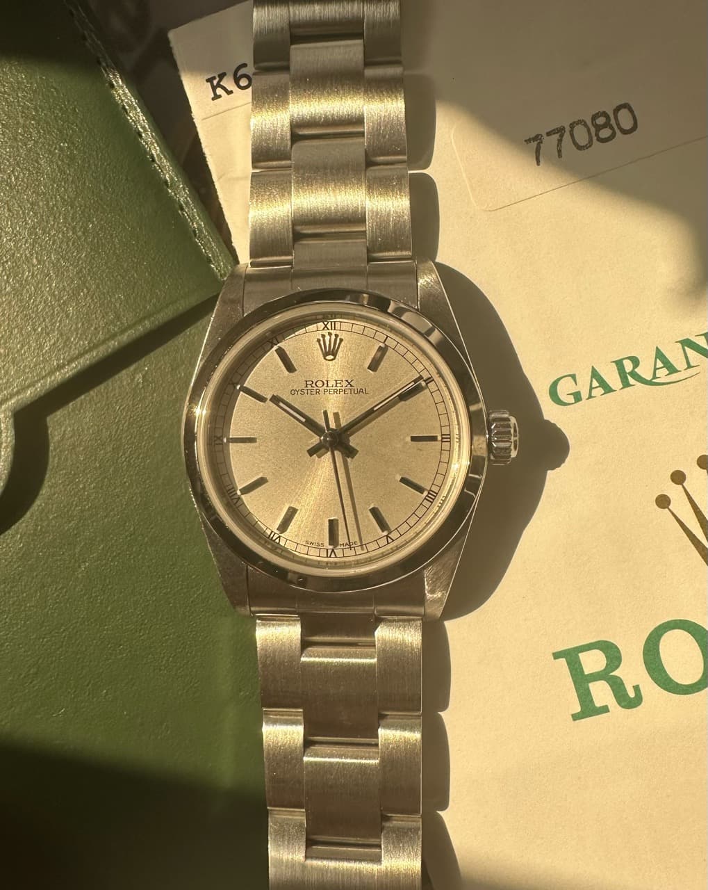 Rolex Oyster Perpetual 31 Silver Dial 31 MM
