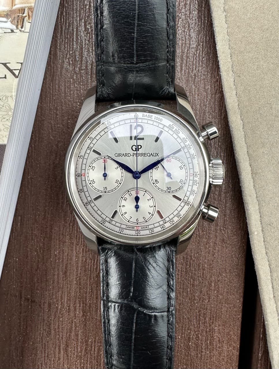 Girard Perregaux Classique Chronograph 48490 Stainless Steel