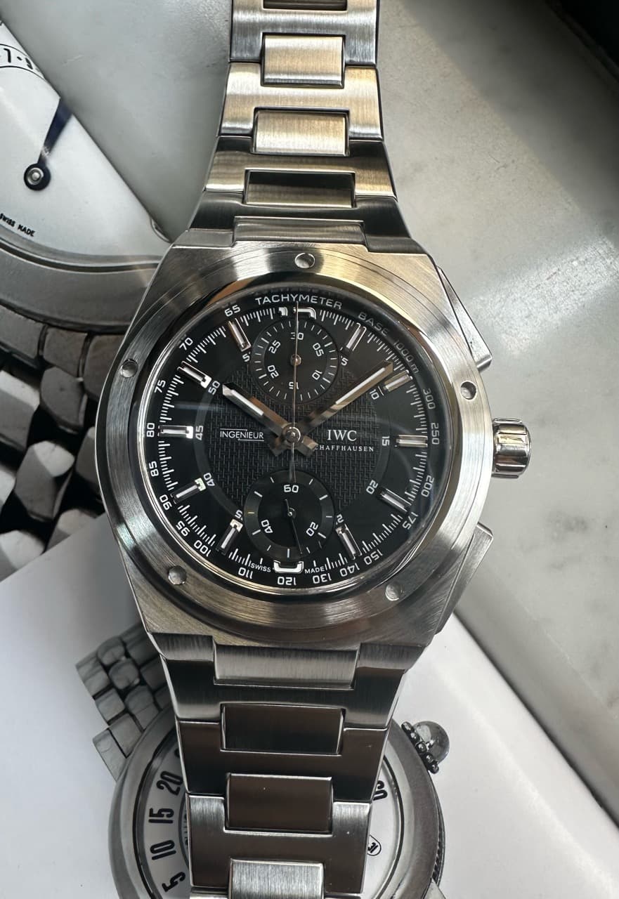 IWC Ingenieur Chronograph Black Dial IW372501 42mm