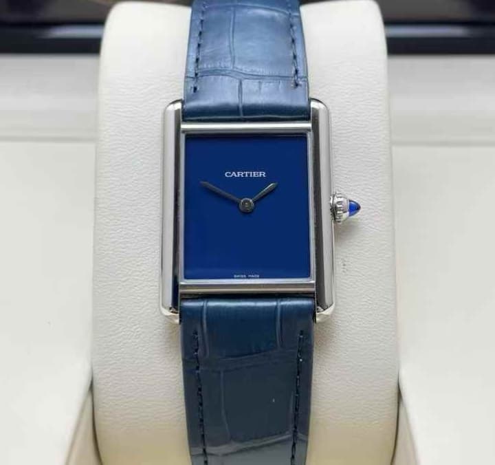 Cartier Tank Must de Cartier Blue Dial Quartz WSTA0055