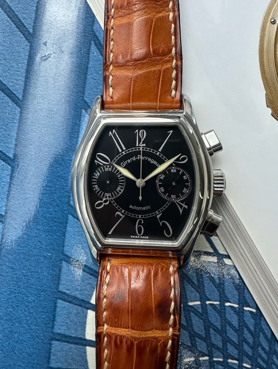 Glashutte Original PanoMaticLunar Grey Dial Steel 1-90-02-43-32-24