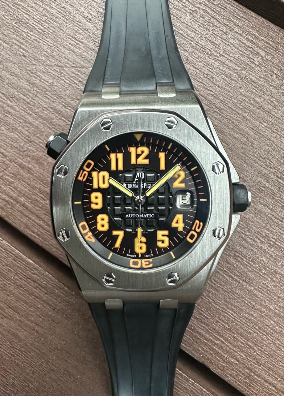 Audemars Piguet Royal Oak Offshore Scuba Orange Diver 15701ST Limited Edition