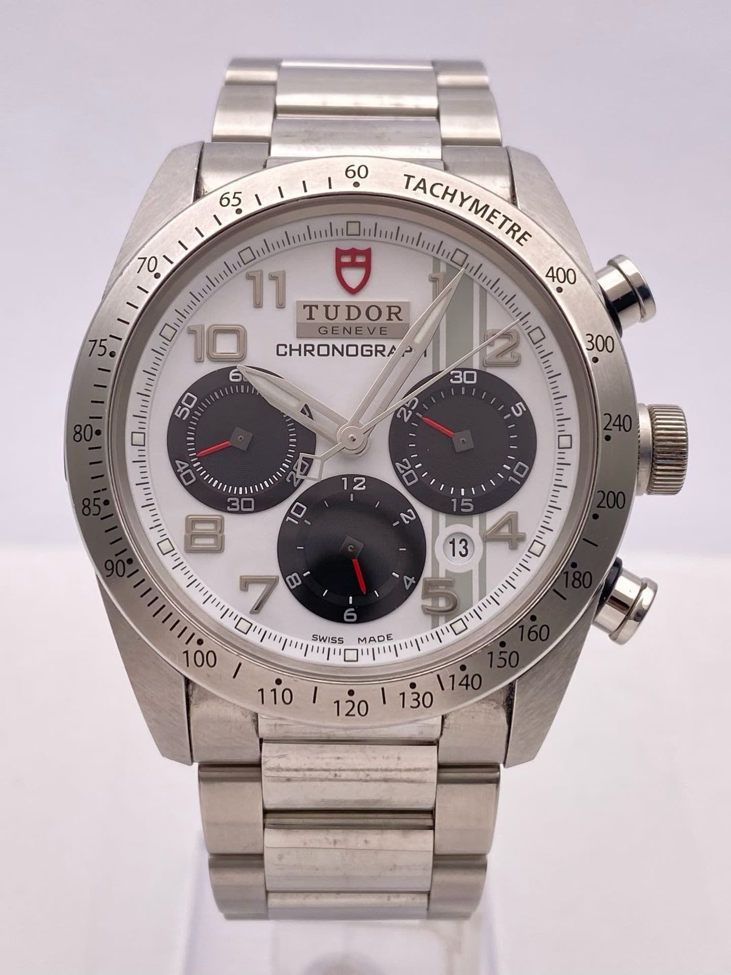 Tudor Sport Chronograph White Dial 20300